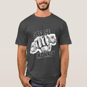 Camiseta Mecánica automática de llave de mono de grasa TShi