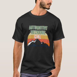 Camiseta Mecánica Automotriz Para Mujeres Mecánica Automotr