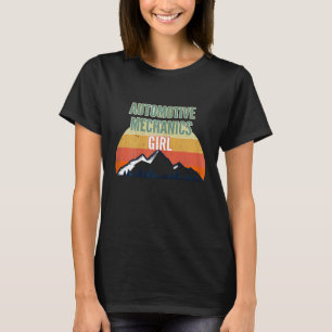 Camiseta Mecánica Automotriz para Mujeres Mecánico Automotr