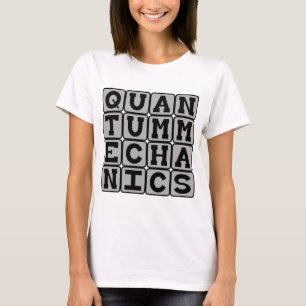 Camiseta Mecánica Cuántica, Concepto de Física