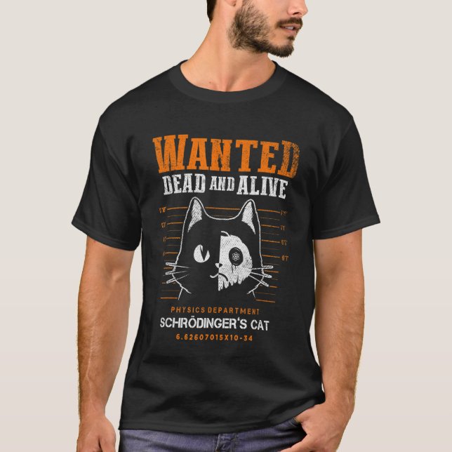 Camiseta Mecánica cuántica Física teórica Schrödinger' (Anverso)