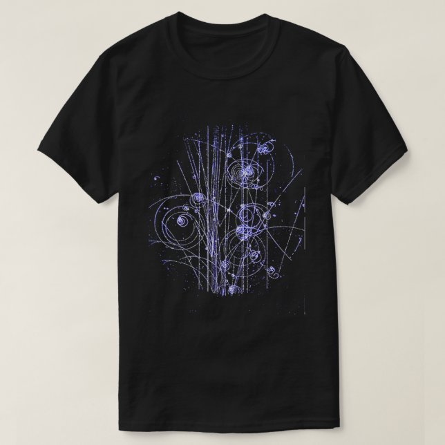 Camiseta Mecánica cuántica Higgs Boson LHC Física de partíc (Diseño del anverso)