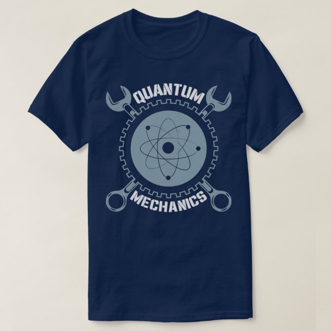 Camiseta Mecánica cuántica Ingeniería Física Quantum (Diseño del anverso)