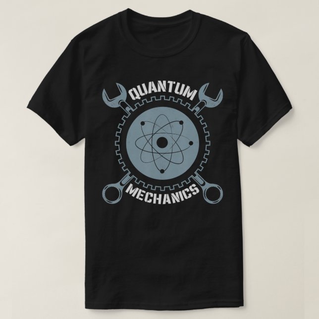 Camiseta Mecánica cuántica Ingeniería Física Quantum (Diseño del anverso)