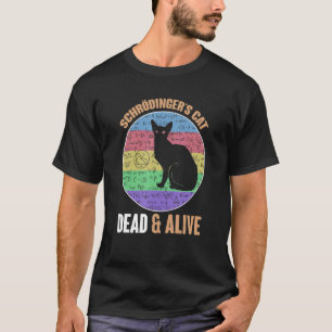 Camiseta Mecánica cuántica Matemática Física Schrodinge
