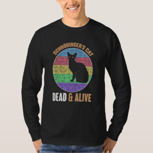 Camiseta Mecánica cuántica Matemática Física Schrodinge