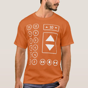 Camiseta Mecánica de ascensores de elevador de técnico de e