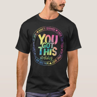 Camiseta Mecánica de la Prueba Día de Pruebas para Maestros