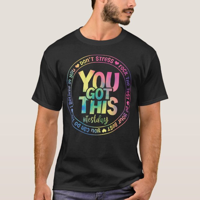 Camiseta Mecánica de la Prueba Día de Pruebas para Maestros (Anverso)