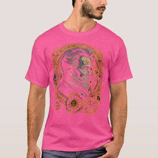 Camiseta Mecánica de Punk de vapor Arte de Steampunk