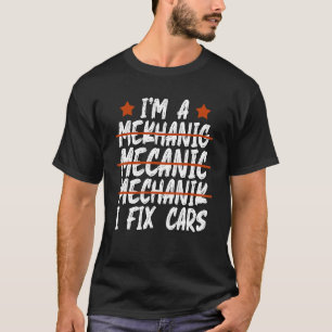 Camiseta Mecánica Para Hombres Soy Un Mecánico Mekhanic Mec