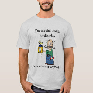 Camiseta Mecánicamente inclinado