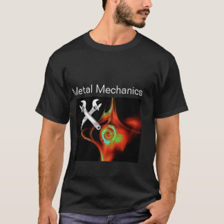 CAMISETA MECÁNICAS METALIZADO DE MECÁNICAS CRUZADAS, MALETA