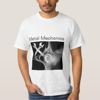 CAMISETA MECÁNICAS METALIZADO DE MECÁNICAS CRUZADAS, MALETA