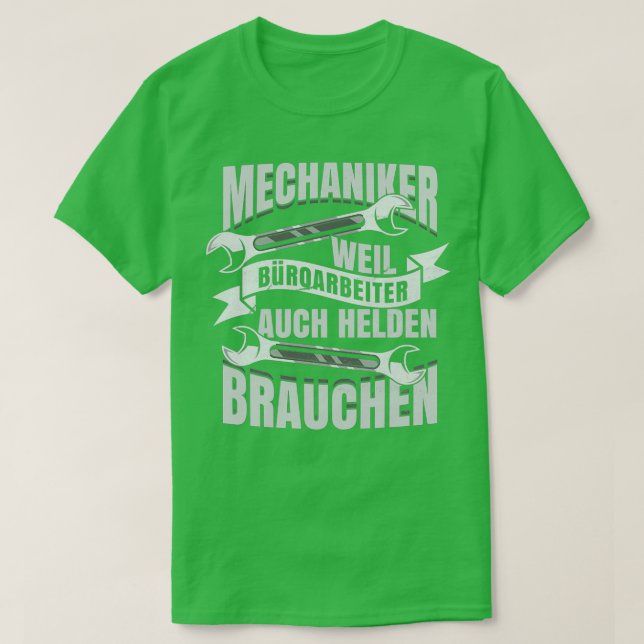 Camiseta Mecánico 65 (Diseño del anverso)