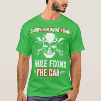 Camiseta Mecánico automático de reparación de garaje divert