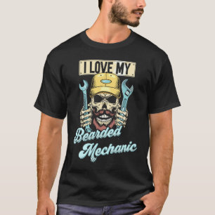 Camiseta Mecánico Automotriz Hombre Coche Me Encanta Mi Mec