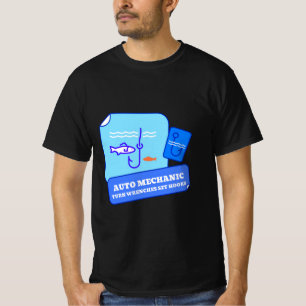 Camiseta MECÁNICO AUTOMOTRIZ LLAVES DE TUERCA CON GANchos