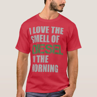 Camiseta Mecánico conductor de camión diesel divertido
