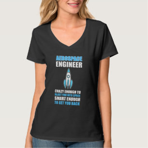 Camiseta Mecánico de Aeronaves e Ingeniero Aeroespacial de