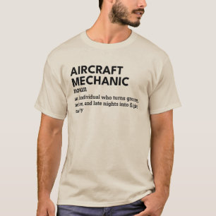 Camiseta Mecánico de aeronaves - Humor que puedes usar