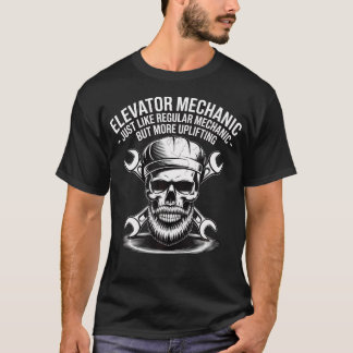 Camiseta Mecánico de Ascensores Igual que un Mecánico Regul