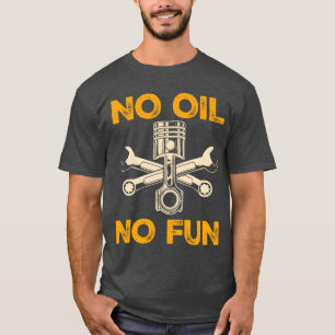 Camiseta Mecánico de automóviles de motor de pistón Combust