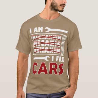 Camiseta Mecánico de automóviles Mecánico de vehículos auto