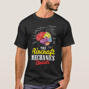 Camiseta Mecánico de Avión Avión Aviación