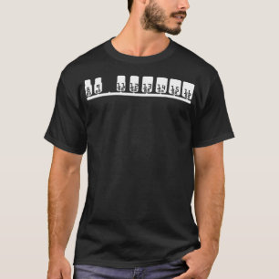 Camiseta Mecánico de cabeza de engranaje divertido de 10 m