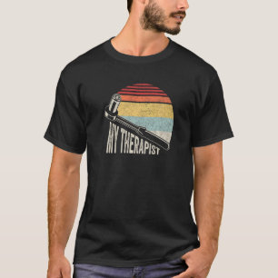 Camiseta Mecánico de carreras de autos divertidos, mi terap