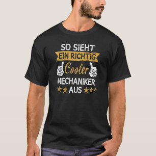 Camiseta Mecánico de coches Mechatronic Diciendo Idea de Tr