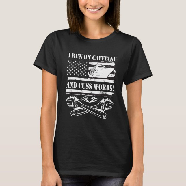 Camiseta Mecánico de cruceros (Anverso)