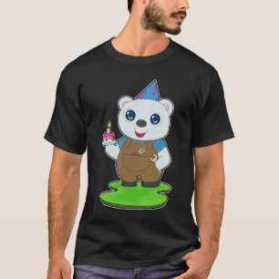 Camiseta Mecánico de cumpleaños de oso polar