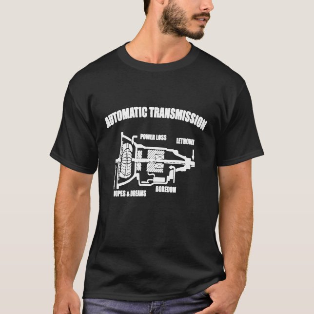 Camiseta Mecánico de la caja de cambios automática (Anverso)