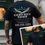 Camiseta Mecánico de logotipos Guay Blue para reparación au<br><div class="desc">Intensifique la marca de su empresa de reparación automática con la camiseta mecánica del logotipo Guay Blue de reparación automática profesional. Diseñado para los mecánicos que quieren representar su negocio con orgullo, esta camisa presenta un impresionante logo azul que destaca tanto en el frente como en la parte posterior. La...</div>
