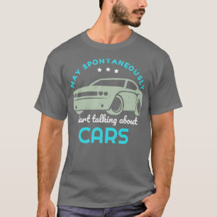 Camiseta Mecánico de los vagones hablando de coches