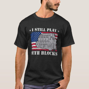Camiseta Mecánico de motor de automóvil todavía juego con b