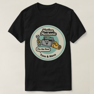 Camiseta Mecánico de Movimiento Afina y Mueve