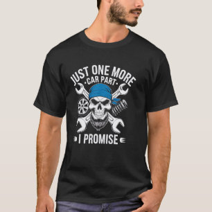 Camiseta Mecánico de piezas de coche Garage Reparación de a