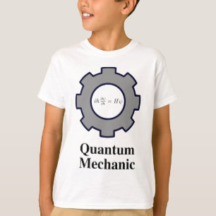 Camiseta mecánico de quántum, ecuación de Schrodinger