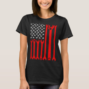 Camiseta Mecánico de reparación de aeronaves de bandera est