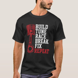 Camiseta Mecánico de repetición de ajuste de intervalo de c