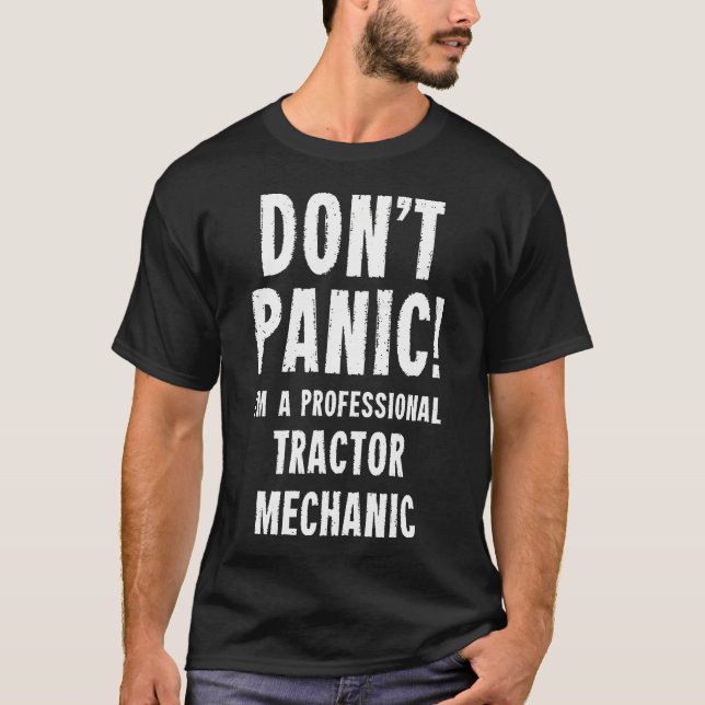 Camiseta Mecánico de Tractores (Anverso)