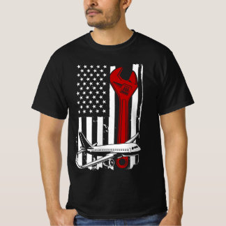 Camiseta Mecánico del avión, mecánico