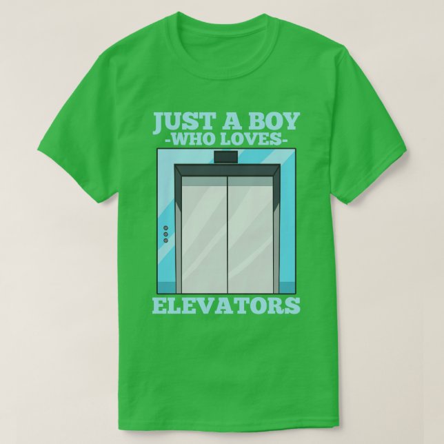 Camiseta Mecánico del elevador (Diseño del anverso)