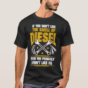 Camiseta Mecánico diésel a Don no le gusta el olor de