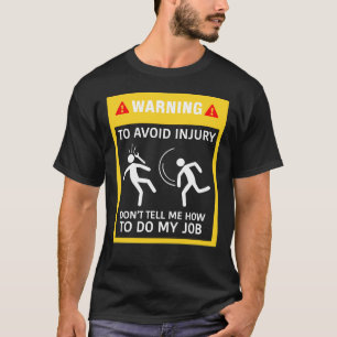 Camiseta mecánico divertido