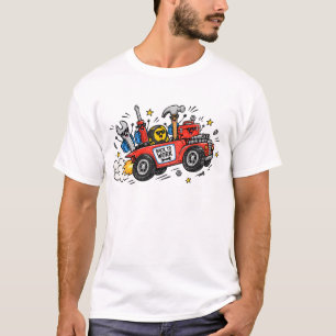 Camiseta Mecánico Divertido De Vuelta Al Trabajo – Tripulac
