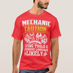 Camiseta Mecánico Guay Para Hombres Arrastrar Garaje De Aut